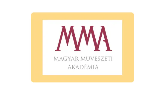Parlando logo - hegedű, gyertyatartó, égő gyertyával, toll, tinta kotta, porté